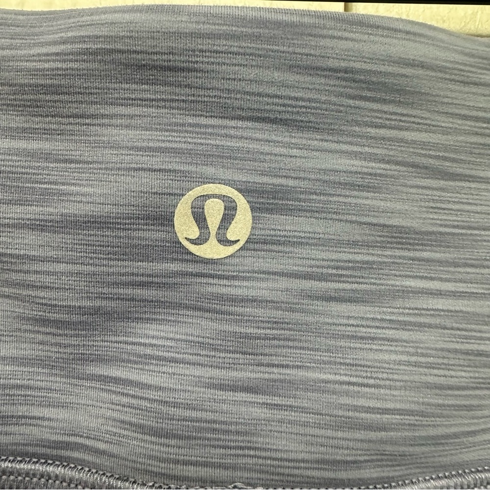 Lululemon Invigorate High-Rise Tight 25" in Heathered Water‎ Drop EUC - Picture 7 of 11
